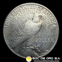 NA3 - ESTADOS UNIDOS DE AMERICA - 1 PEACE DOLLAR, 1922 - SAN FRANCISCO - MONEDA DE PLATA