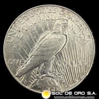 NA3 - ESTADOS UNIDOS DE AMERICA - 1 PEACE DOLLAR, 1926 - CECA SAN FRANCISCO - MONEDA DE PLATA