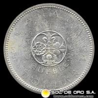 NA2 - CANADA - 1 DOLLAR, 1964 - MONEDA DE PLATA