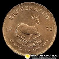 SUDAFRICA - KRUGERRAND, 1972 - MONEDA DE ORO