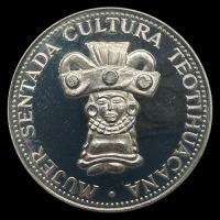 NUMIS - PARAGUAY - PM 93 - 150 GUARANIES, 1973 - Motivo: MUJER SENTADA - CULTURA TEOTIHUACANA - MONEDAS CONMEMORATIVAS DE PLATA