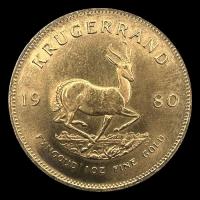 SUDAFRICA - KRUGERRAND, 1980 - MONEDA DE ORO