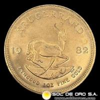 SUDAFRICA - KRUGERRAND, 1982 - MONEDA DE ORO