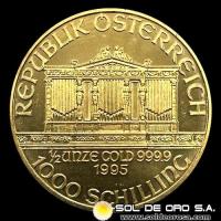 AUSTRIA - REPUBLIK OSTERREICH - 1.000 SCHILLING, 1995 - MONEDA DE ORO