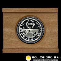 NA2 - ESPAÑA - 2.000 PESETAS, 1997 - ACROPOLIS - PATRIMONIO DE LA HUMANIDAD - MONEDA DE PLATA