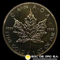CANADA - 50 DOLLARS, 2010 - ELIZABETH II - MONEDA DE ORO