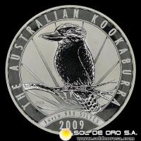AUSTRALIA - 30 DOLLARS, 2009 - AUSTRALIAN KOOKABURRA - MONEDA DE PLATA
