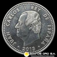 NA2 - ESPAÑA - 30 EUROS - 2013 - 75 ANIVERSARIO DEL REY JUAN CARLOS I - MONEDA DE PLATA