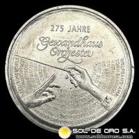 NA1 - ALEMANIA - 20 EUROS, 2018 - 275 YEARS OF GEWANDHAUS ORCHESTER - MONEDA DE PLATA