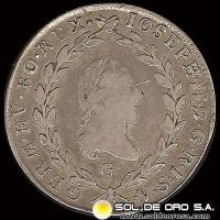 NA1 - AUSTRIA / HUNGRIA - 20 GROSHEN - 1789 - MONEDA DE PLATA