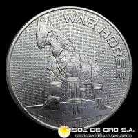SUNSHINE MINTING - THE AWAKENING SERIES - WAR HORSE - 2022 - 2 OUNCES
