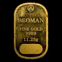 BEOMAN - FINE GOLD - 11.25 GRAMOS - BARRA DE ORO 24K