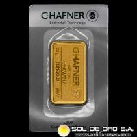 C. HAFNER - 20 GRAMOS - BARRA DE ORO 24K