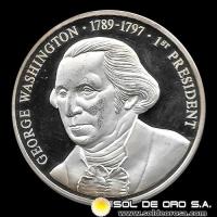 ESTADOS UNIDOS DE AMERICA - SERIE PRESIDENTES - GEORGE WASHINGTON - MEDALLA CONMEMORATIVA