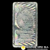 SCOTTSDALE MINT - 10 OUNCES - BARRA DE PLATA PURA