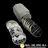 STAGECOACH - 1 OUNCE - TUBO DE 20 ONZAS DE PLATA PURA