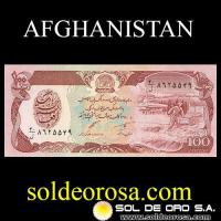 DA AFGHANISTAN BANK - 100 AFGHANIS
