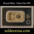 Royal Canadian Mint - Barras Oro/Gold 999