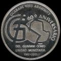 Monedas de 2003 - Plata - 60 Aos del Guaran