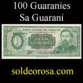 Billetes 1981 1- 100 Guaranes