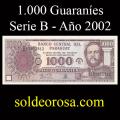 Billetes 2002 - 1.000 Guaranes