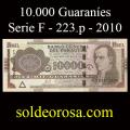 Billetes 2010 2- 10.000 Guaranes