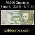Billetes 2004 3- 100.000 Guaranes