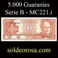 Billetes 1997 - 5.000 Guaranes