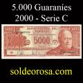 Billetes 2000 - 5.000 Guaranes