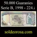 Billetes 1998 3- 50.000 Guaranes