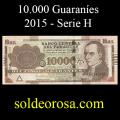 Billetes 2015 1- 10.000 Guaranes
